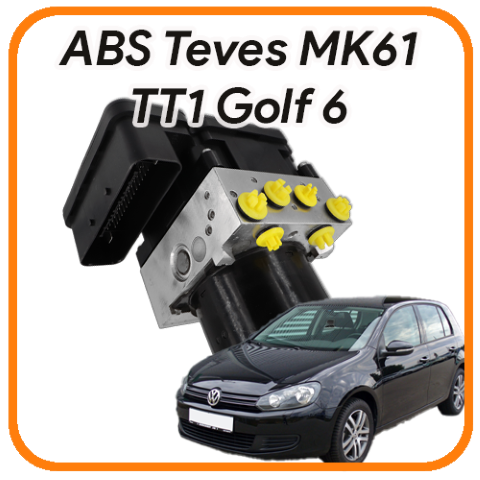 ABS Volkswagen Golf VI 5K1 Ate MK61Revisione modulo Pompa ABS Volkswagen Golf VI 5K1 Ate MK61Revisione modulo Pompa